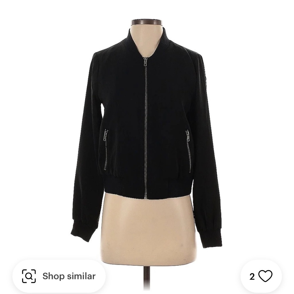 Mural Black Bomber Jacket